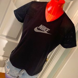 NIKE Black Jersey Top